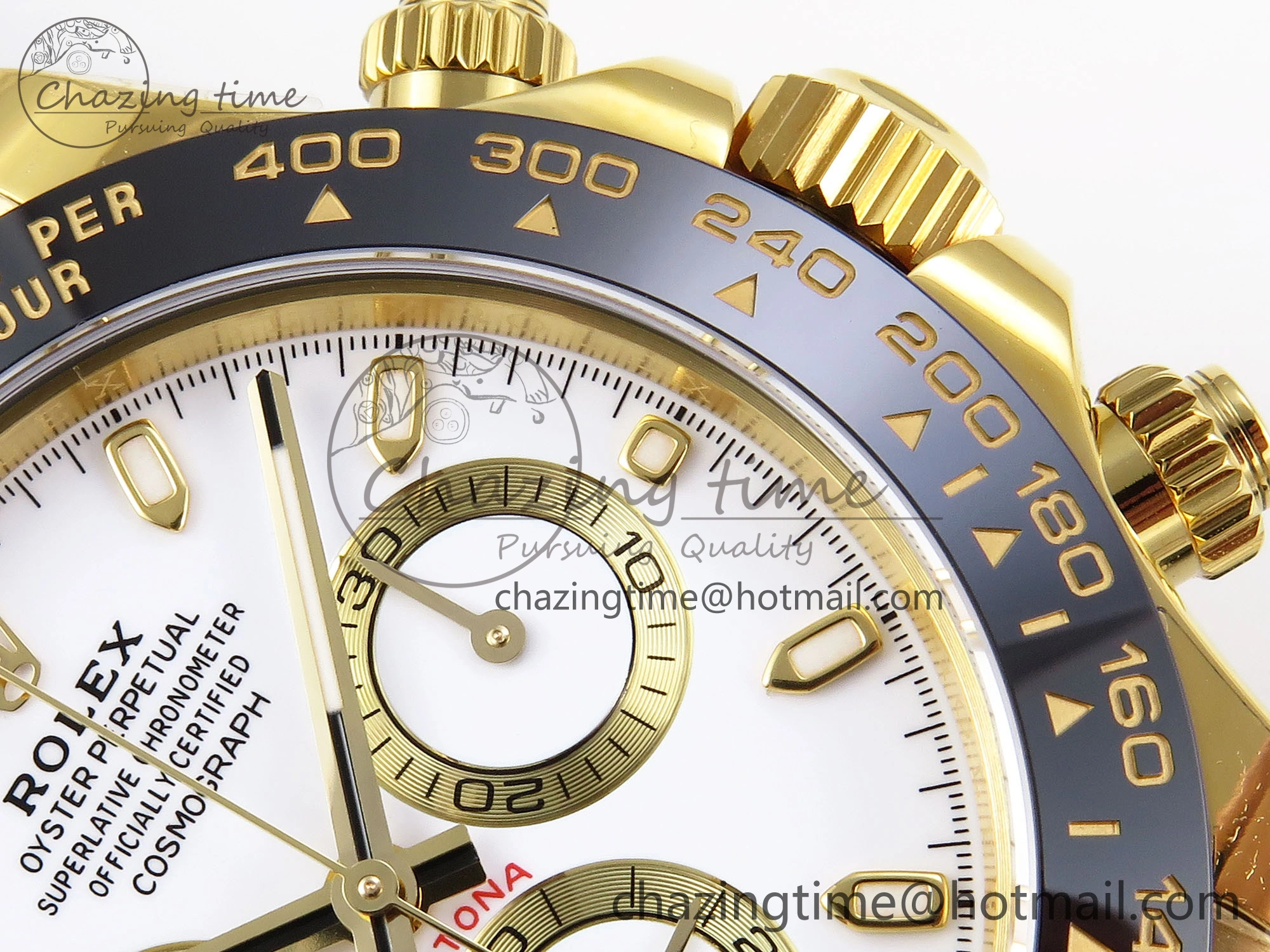 DAYTONA 116518 APSF 1:1 BEST EDITION WHITE DIAL ON OYSTERFLEX RUBBER STRAP SH4130