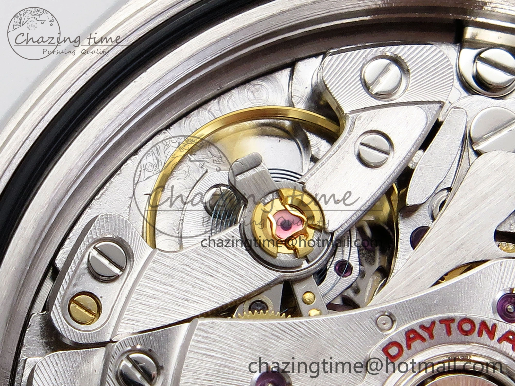 DAYTONA 116519 APSF 1:1 BEST EDITION BLACK DIAMONDS DIAL ON OYSTERFLEX RUBBER STRAP SH4130