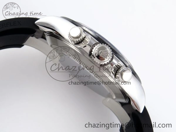 DAYTONA 116519 APSF 1:1 BEST EDITION GRAY DIAL ON OYSTERFLEX RUBBER STRAP SH4130
