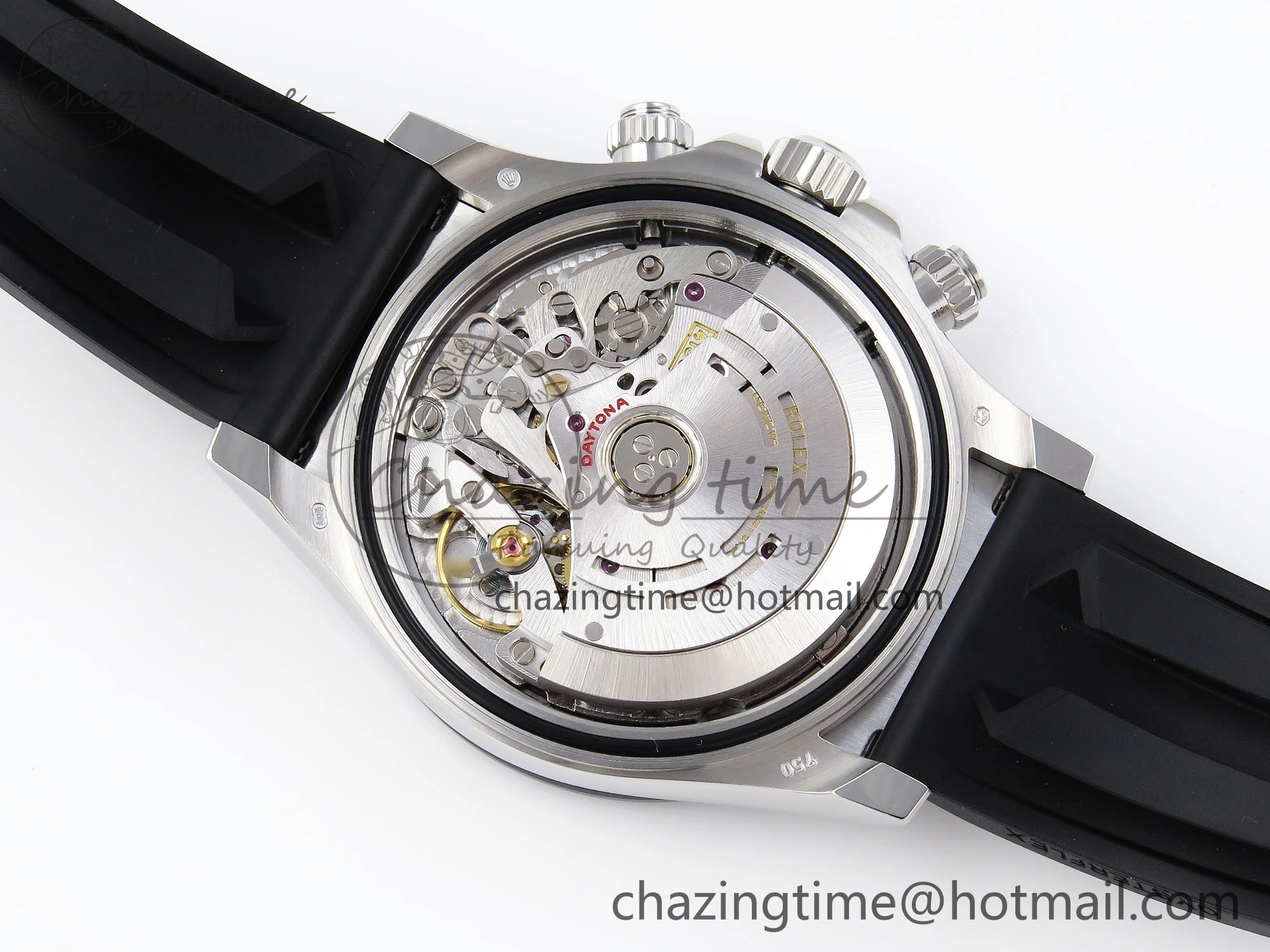 DAYTONA 116519 APSF 1:1 BEST EDITION GRAY DIAL ON OYSTERFLEX RUBBER STRAP SH4130