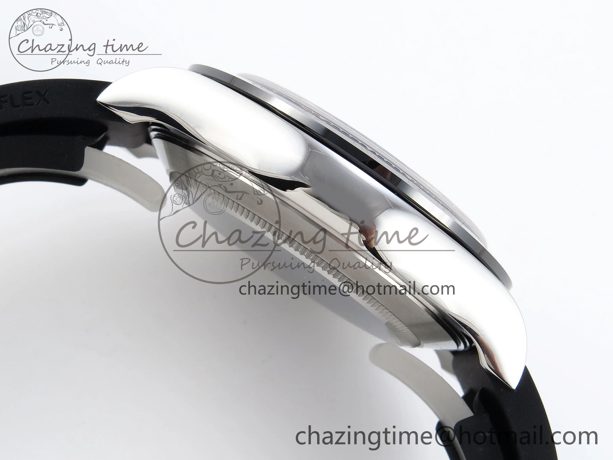 DAYTONA 116519 SS OMF BEST EDITION BLACK DIAL ON OYSTERFLEX STRAP A7750 (SLIM MOVEMENT)