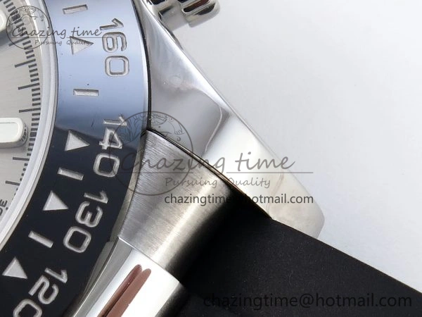 DAYTONA 116519 SS OMF BEST EDITION GRAY DIAL ON OYSTERFLEX STRAP A7750 (SLIM MOVEMENT)