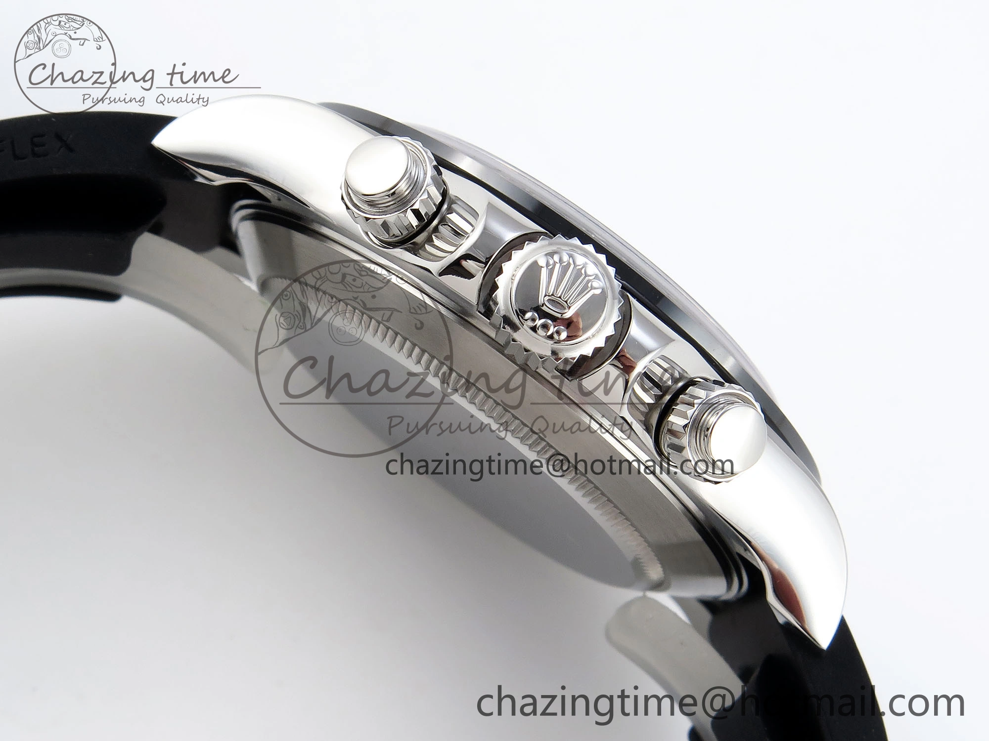 DAYTONA 116519 SS OMF BEST EDITION MOP DIAMONDS DIAL ON OYSTERFLEX STRAP A7750 (SLIM MOVEMENT)