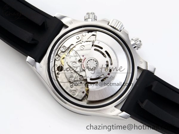 DAYTONA 116519 SS OMF BEST EDITION MOP DIAMONDS DIAL ON OYSTERFLEX STRAP A7750 (SLIM MOVEMENT)