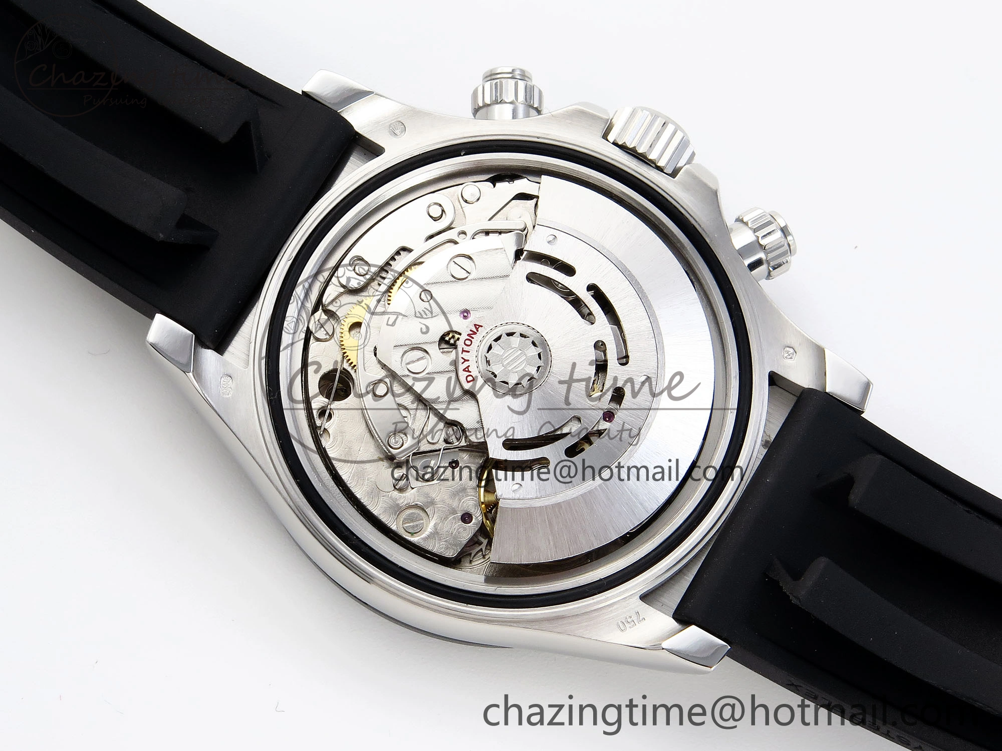 DAYTONA 116519 SS OMF BEST EDITION MOP DIAMONDS DIAL ON OYSTERFLEX STRAP A7750 (SLIM MOVEMENT)