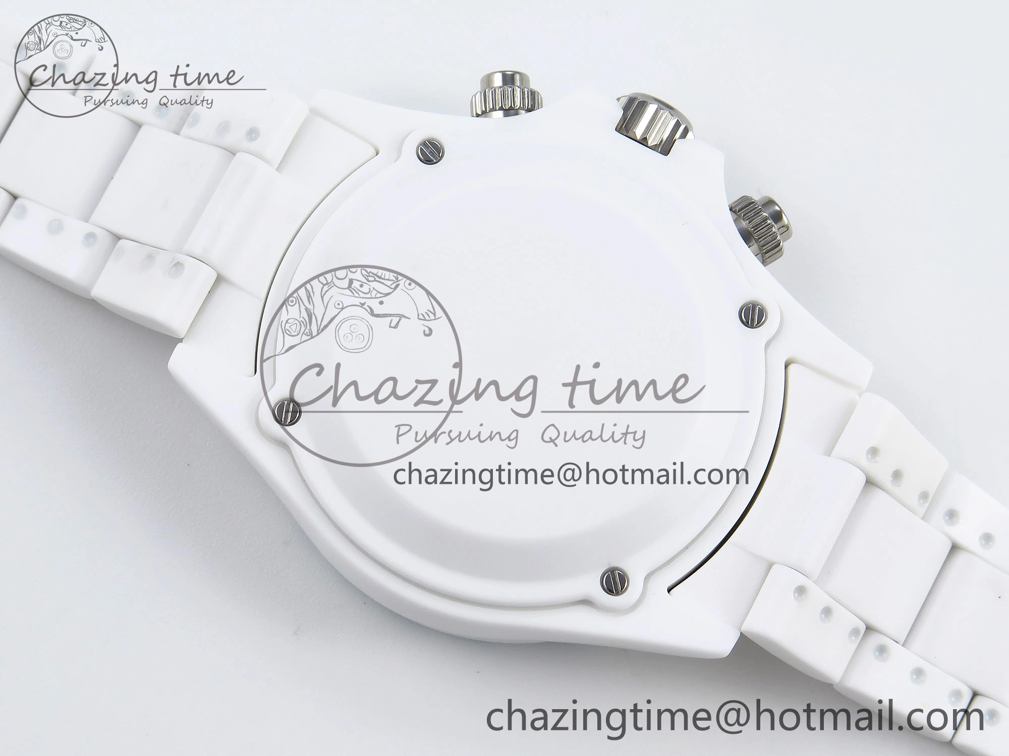 DAYTONA AET WHITE CERAMIC CASE AND BRACELET TIFFANY BLUE DIAL NOOB BEST EDITION SA4130