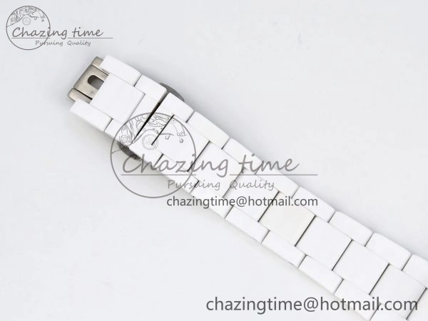 DAYTONA AET WHITE CERAMIC CASE AND BRACELET TIFFANY BLUE DIAL NOOB BEST EDITION SA4130