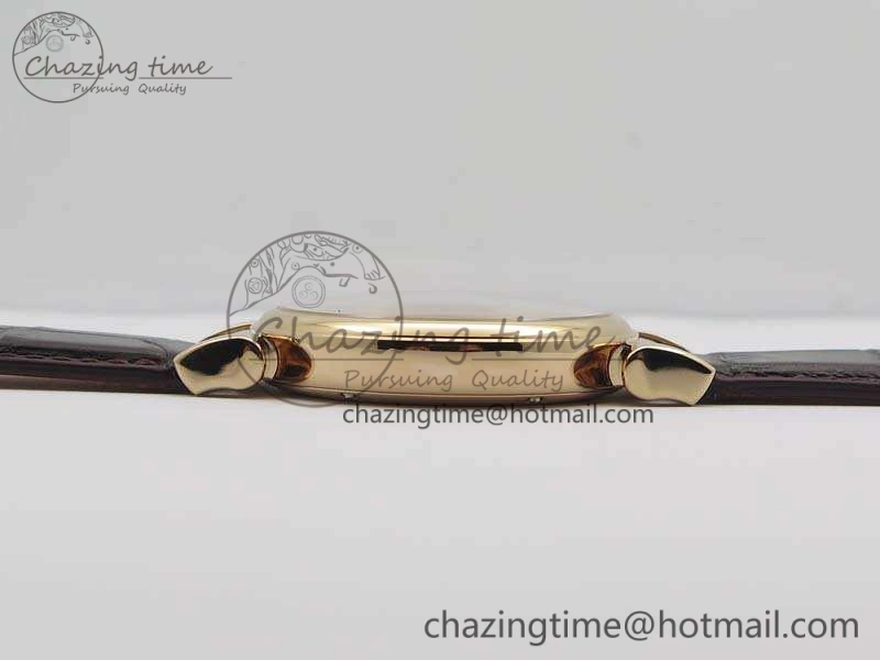 Da Vinci IW356601 RG MKF 1:1 Best Edition White Dial On Brown Leather Strap A2892