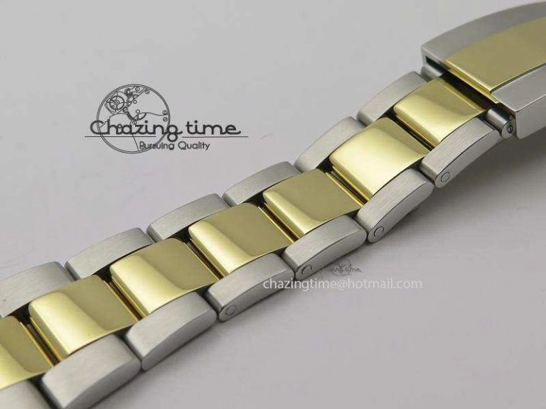 DateJust 116203 BP-Maker Best Edition SS YG Black Dial Diamond On Oyster Bracelet 36MM A2824
