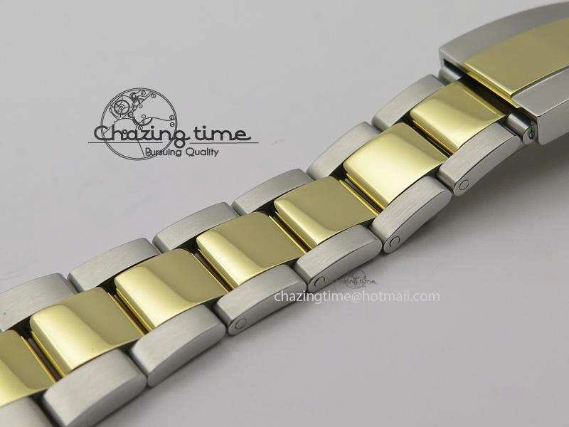 DateJust 116203 BP-Maker Best Edition SS YG Black Dial Diamond On Oyster Bracelet 36MM A2824