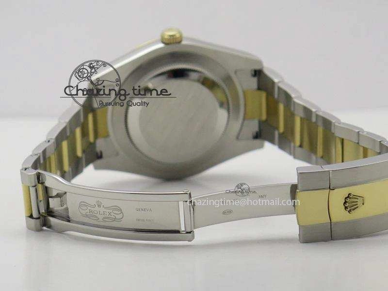 DateJust 116203 BP-Maker Best Edition SS YG Black Dial Diamond On Oyster Bracelet 36MM A2824