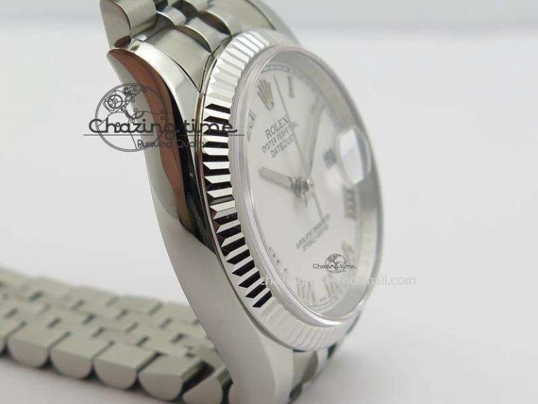 DateJust 116234 BP Best Edition SS Sliver Dial Roman Markers On SS Bracelet A2824 V2