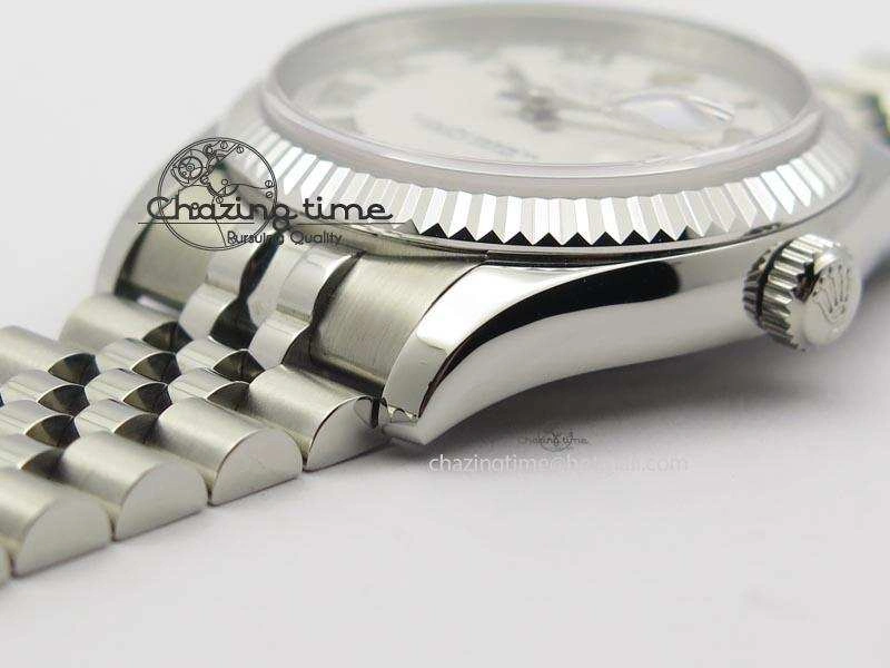 DateJust 116234 BP Best Edition SS Sliver Dial Roman Markers On SS Bracelet A2824 V2