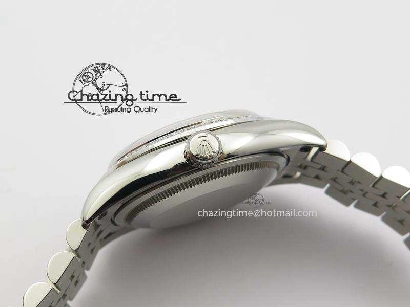 DateJust 116234 BP Best Edition SS White MOP Dial Diamond Markers On SS Bracelet A2824 V2