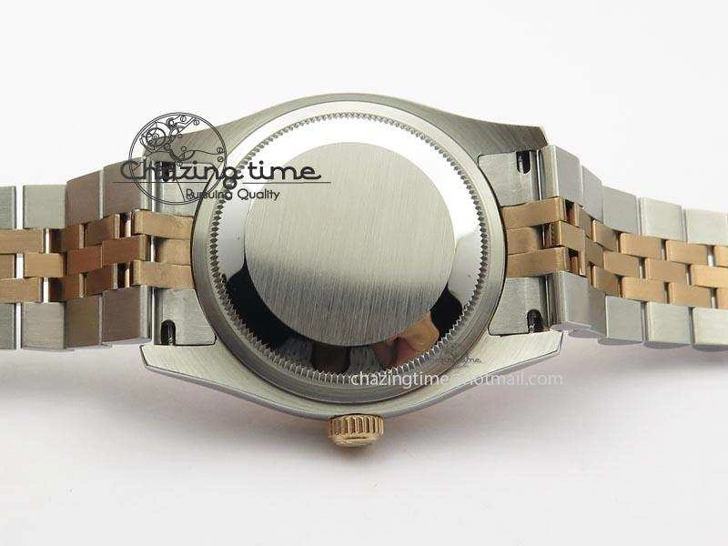 DateJust 116234 BP Best Edition SS RG Gray MOP Dial On SS Bracelet A2824 V2
