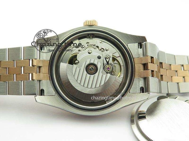 DateJust 116234 BP Best Edition SS RG Gray MOP Dial On SS Bracelet A2824 V2