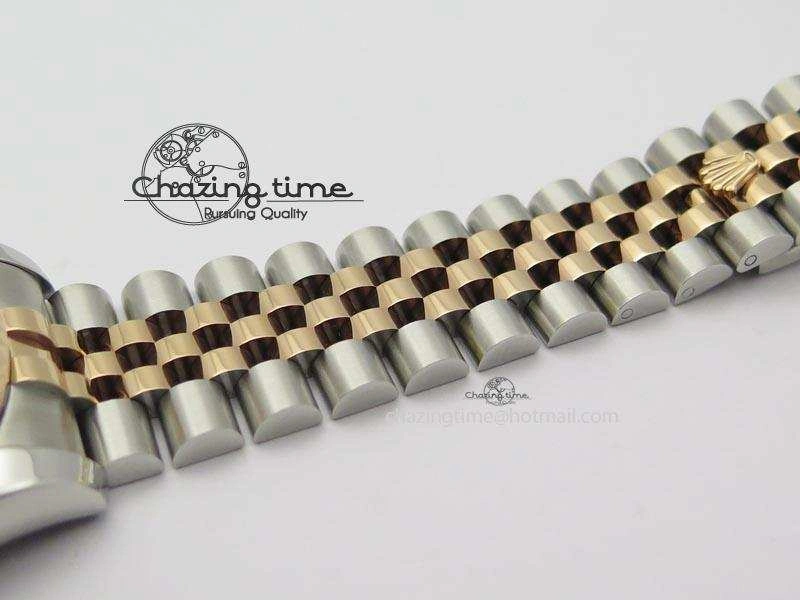 DateJust 116234 BP Best Edition SS RG Gray MOP Dial On SS Bracelet A2824 V2
