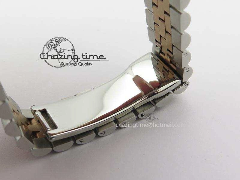 DateJust 116234 BP Best Edition SS RG Gray MOP Dial On SS Bracelet A2824 V2