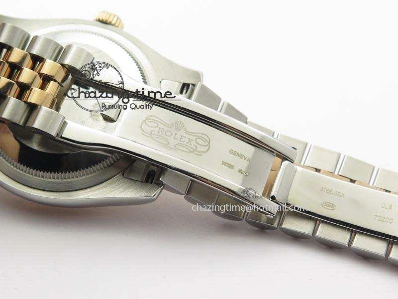 DateJust 116234 BP Best Edition SS RG Gray MOP Dial On SS Bracelet A2824 V2