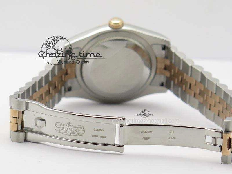 DateJust 116234 BP Best Edition SS RG Gray MOP Dial On SS Bracelet A2824 V2