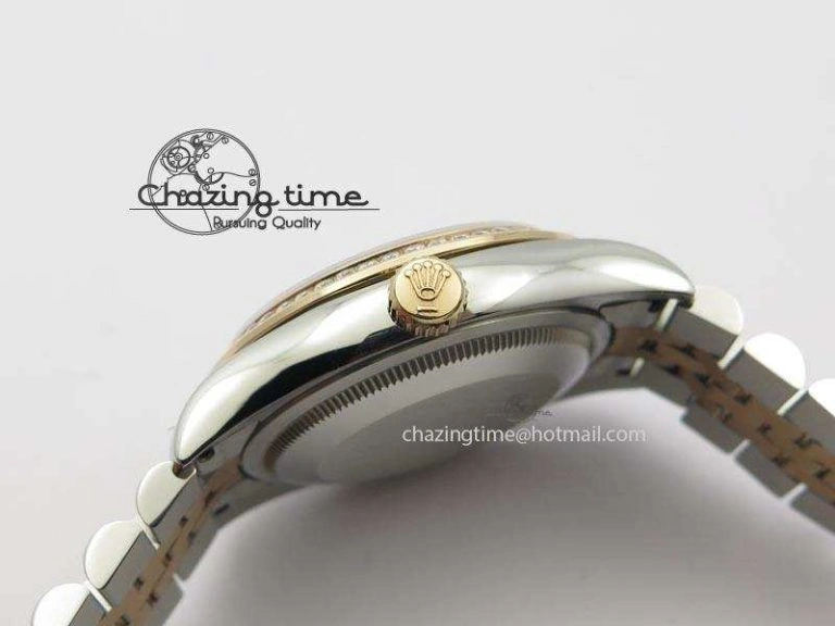DateJust 116234 BP Best Edition SS RG Gray MOP Dial On SS Bracelet A2824 V2