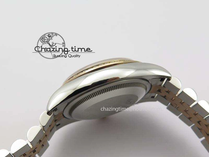 DateJust 116234 BP Best Edition SS RG Gray MOP Dial On SS Bracelet A2824 V2