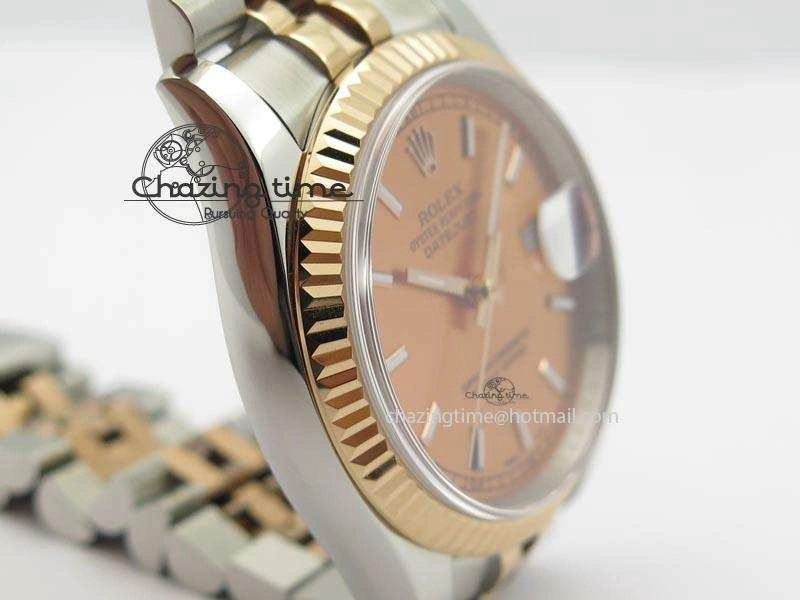 DateJust 116234 BP Best Edition SS RG Rose Gold Dial On SS Bracelet A2824 V2
