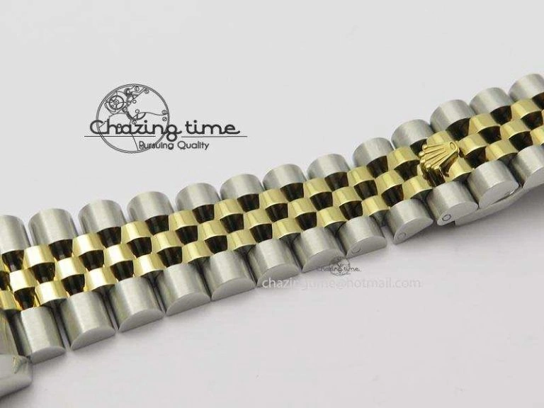 DateJust 116234 BP Best Edition SS YG Gold Dial Diamond Markers On SS Bracelet A2824 V2