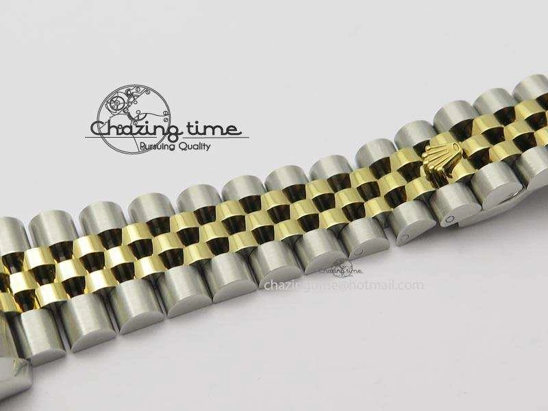 DateJust 116234 BP Best Edition SS YG Gold Dial Diamond Markers On SS Bracelet A2824 V2