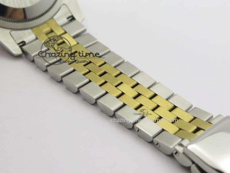 DateJust 116234 BP Best Edition SS YG Gold Dial Diamond Markers On SS Bracelet A2824 V2