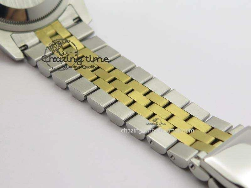 DateJust 116234 BP Best Edition SS YG Gold Dial Diamond Markers On SS Bracelet A2824 V2