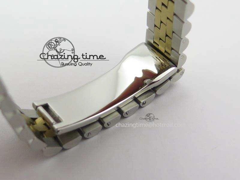 DateJust 116234 BP Best Edition SS YG Gold Dial Diamond Markers On SS Bracelet A2824 V2