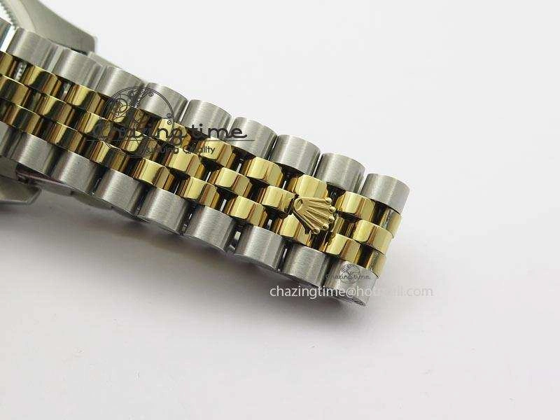 DateJust 116234 BP Best Edition SS YG Gold Dial Diamond Markers On SS Bracelet A2824 V2