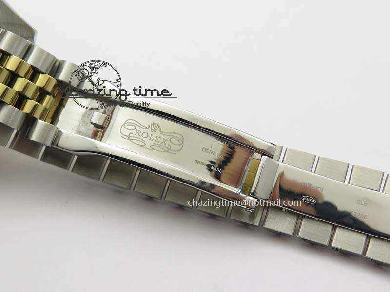 DateJust 116234 BP Best Edition SS YG Gold Dial Diamond Markers On SS Bracelet A2824 V2