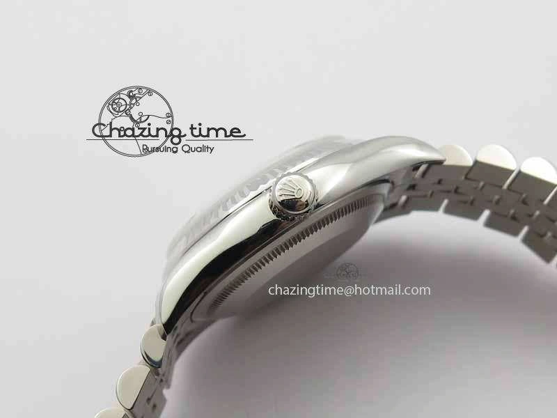 DateJust 116234 SS BP Best Edition Gray Dial Diam Markers On SS Bracelet SA3135