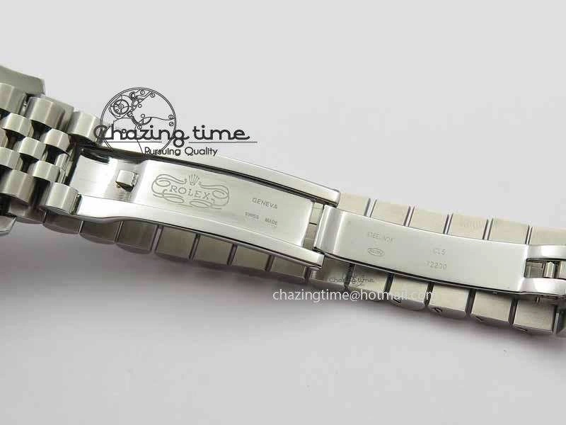 DateJust 116234 SS BP Best Edition Gray Dial Diam Markers On SS Bracelet SA3135