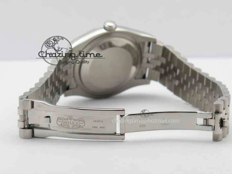 DateJust 116234 SS BP Best Edition Gray Dial Diam Markers On SS Bracelet SA3135