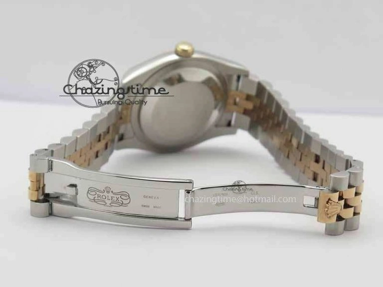 DateJust 116234 SS RG BP Best Edition Blue Dial Diam Markers On SS RG Bracelet SA3135