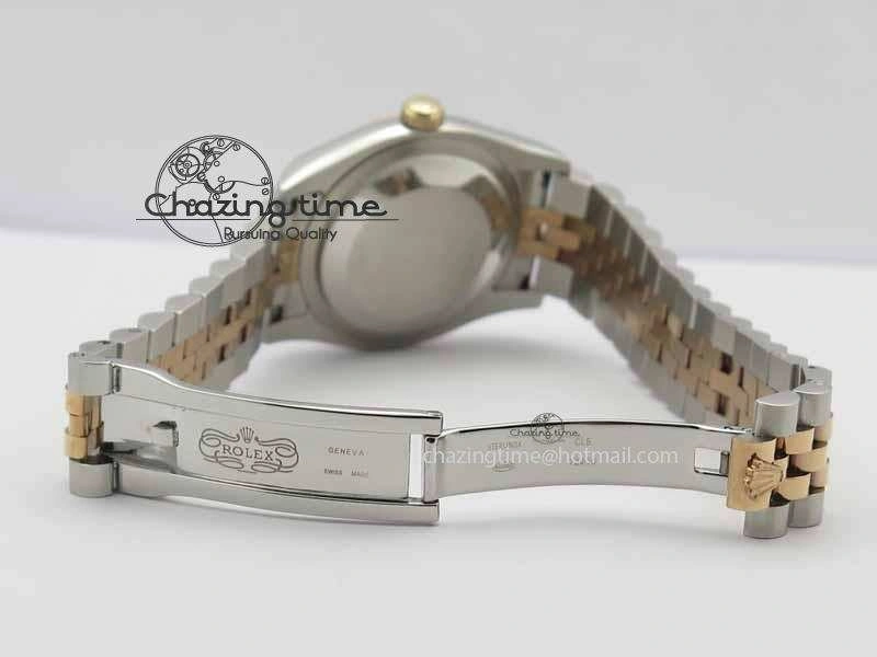 DateJust 116234 SS RG BP Best Edition Blue Dial Diam Markers On SS RG Bracelet SA3135