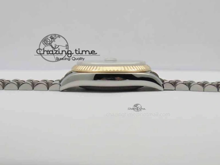 DateJust 116234 SS RG BP Best Edition Gray Dial Diam Markers On SS RG Bracelet SA3135