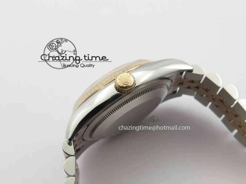 DateJust 116234 SS RG BP Best Edition Gray Dial Diam Markers On SS RG Bracelet SA3135