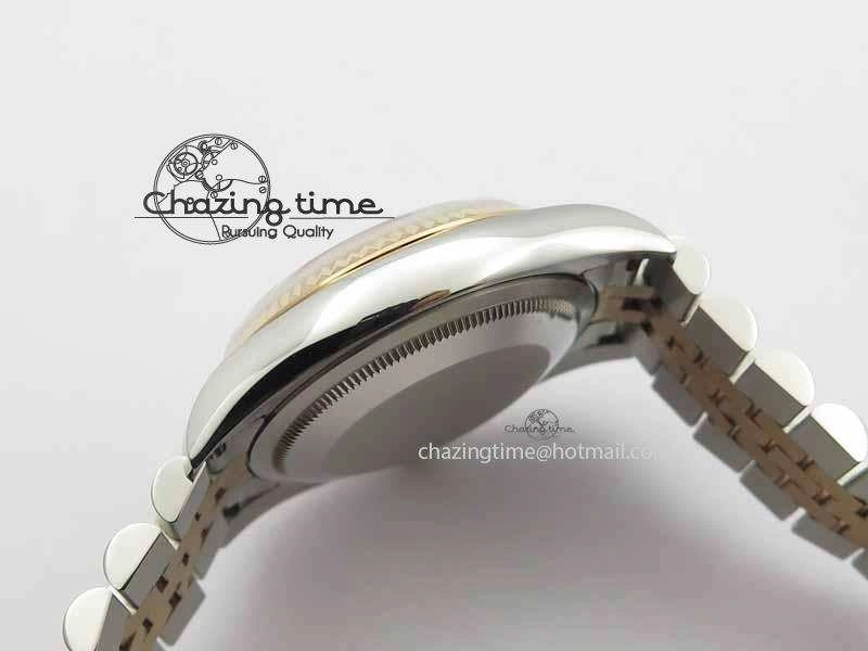 DateJust 116234 SS RG BP Best Edition Gray Dial Diam Markers On SS RG Bracelet SA3135