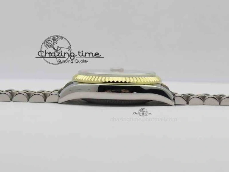 DateJust 116234 SS YG BP Best Edition Gray Dial Diam Markers On SS YG Bracelet SA3135