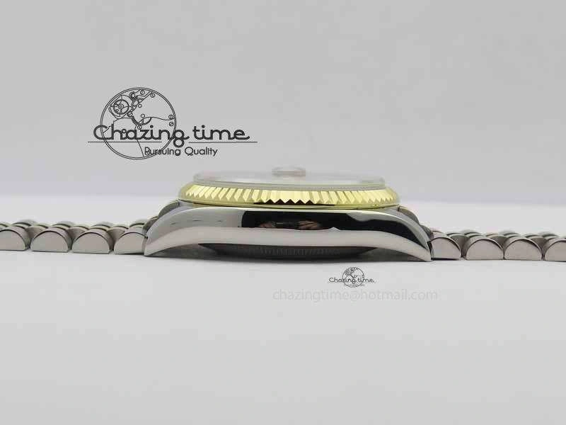 DateJust 116234 SS YG BP Best Edition Gray Dial Diam Markers On SS YG Bracelet SA3135