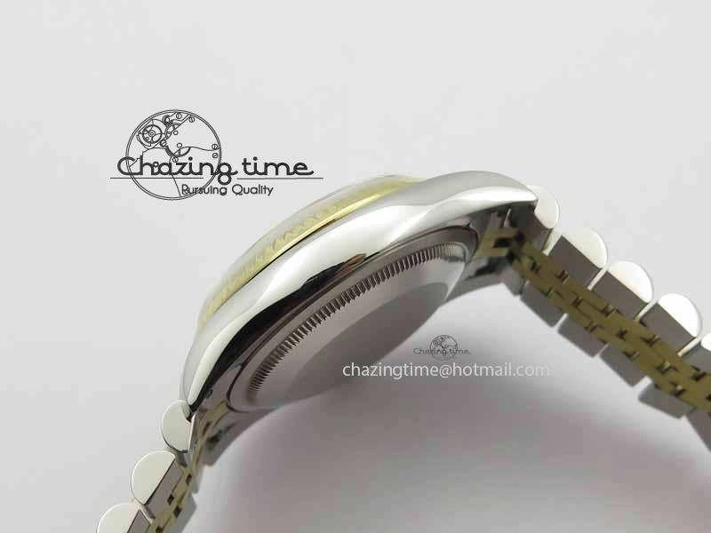 DateJust 116234 SS YG BP Best Edition Gray Dial Diam Markers On SS YG Bracelet SA3135