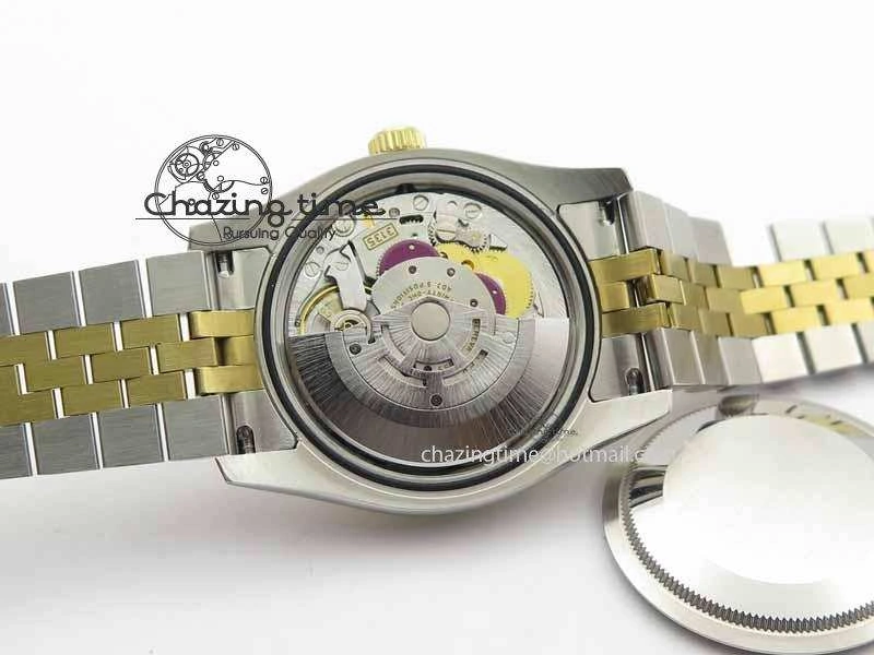 DateJust 116234 SS YG BP Best Edition Gray Dial Diam Markers On SS YG Bracelet SA3135
