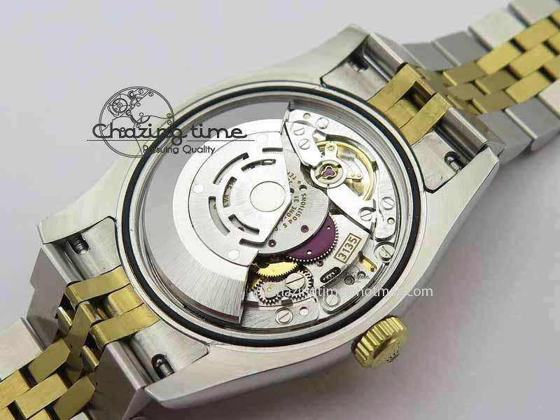 DateJust 116234 SS YG BP Best Edition Gray Dial Diam Markers On SS YG Bracelet SA3135