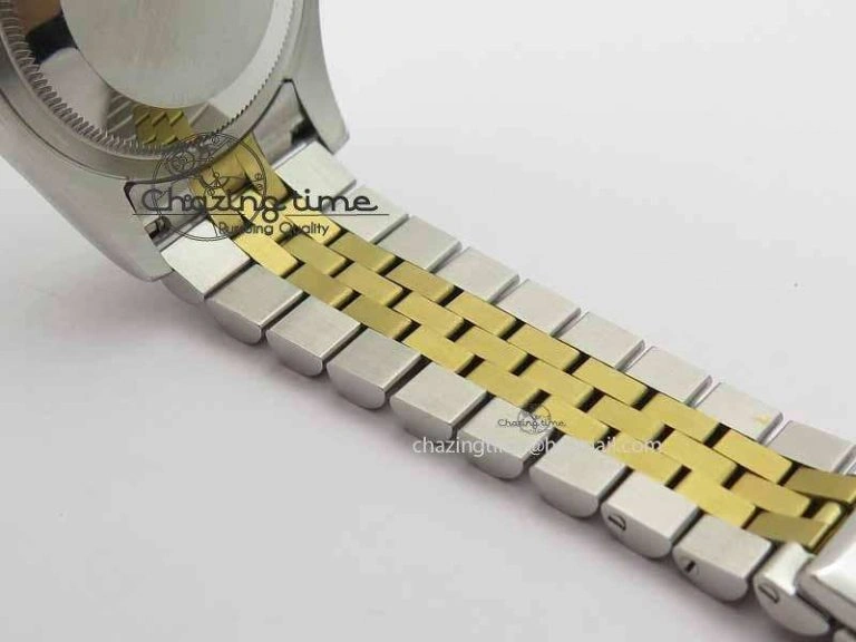 DateJust 116234 SS YG BP Best Edition Gray Dial Diam Markers On SS YG Bracelet SA3135