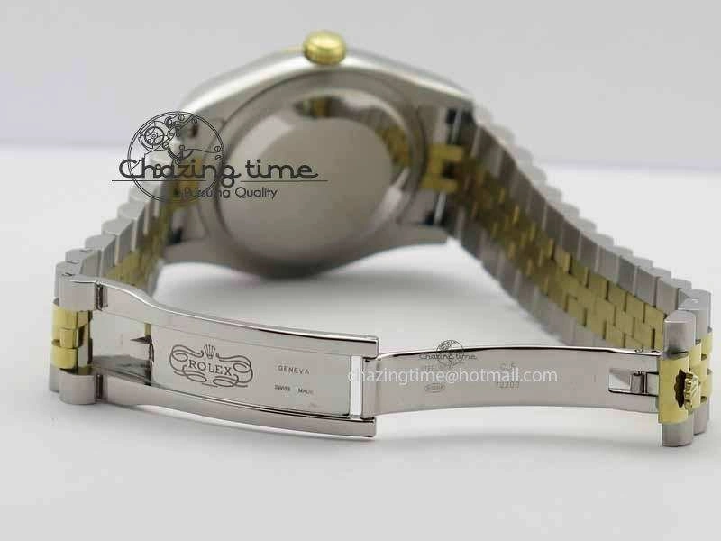DateJust 116234 SS YG BP Best Edition Gray Dial Diam Markers On SS YG Bracelet SA3135