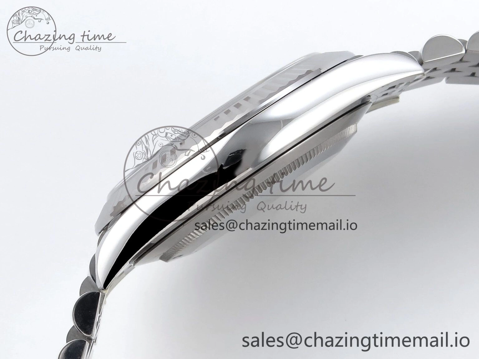 DateJust 126334 41mm Clean 1:1 Best Edition 904L Steel Gray Stick Dial on Jubilee Bracelet VR3235